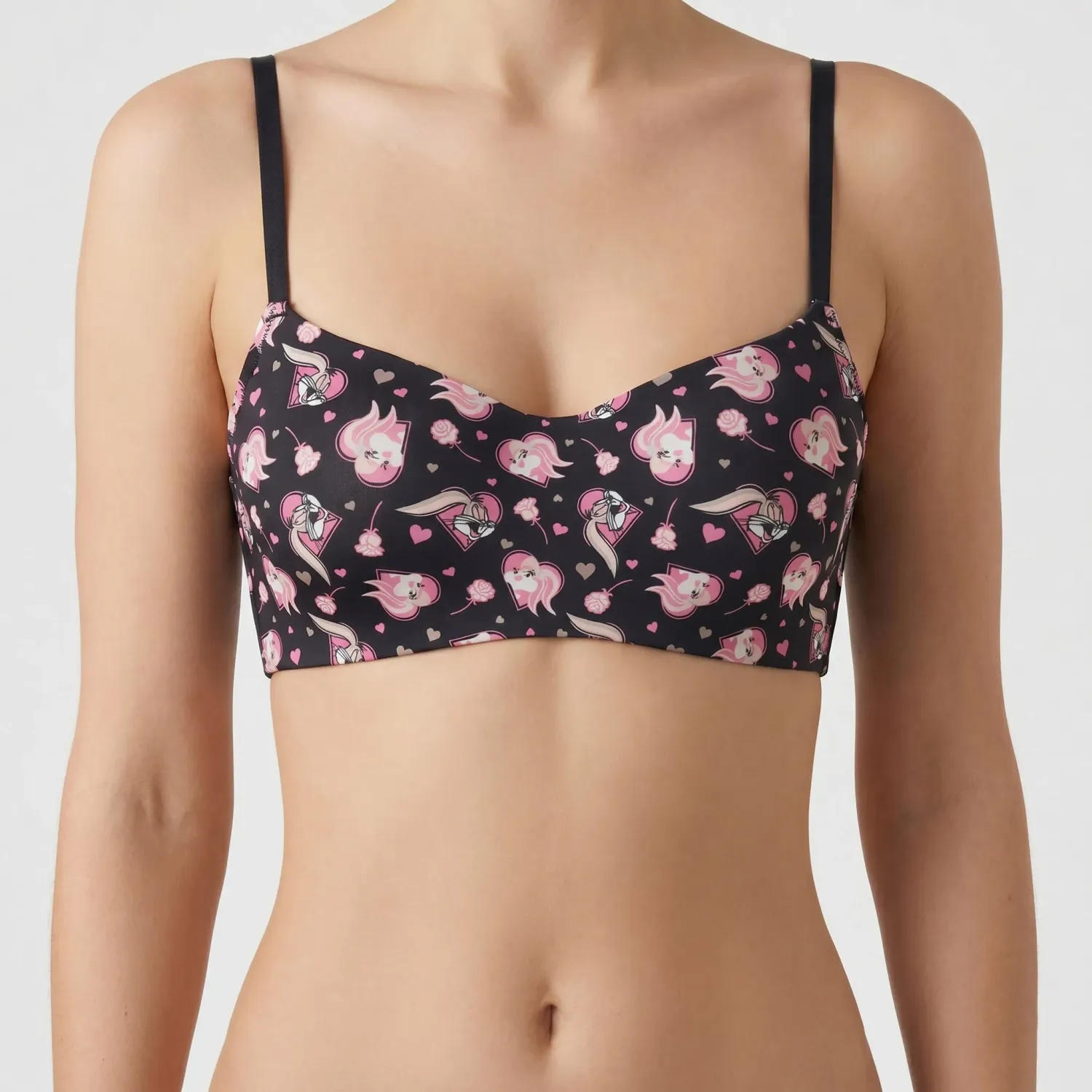 Sosten Kayser Mujer Soft Microfibra color azul | Platanitos