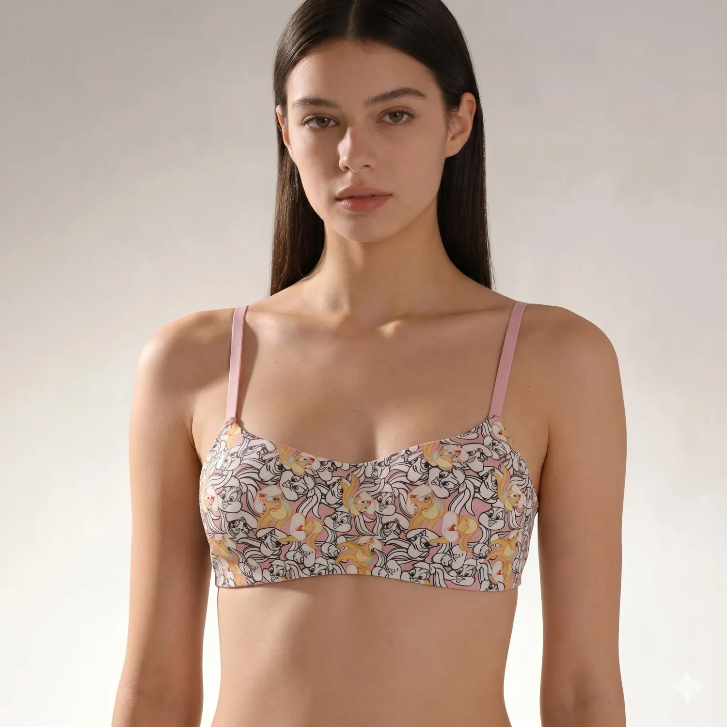 Sosten Kayser Mujer Soft Microfibra color rosado | Platanitos