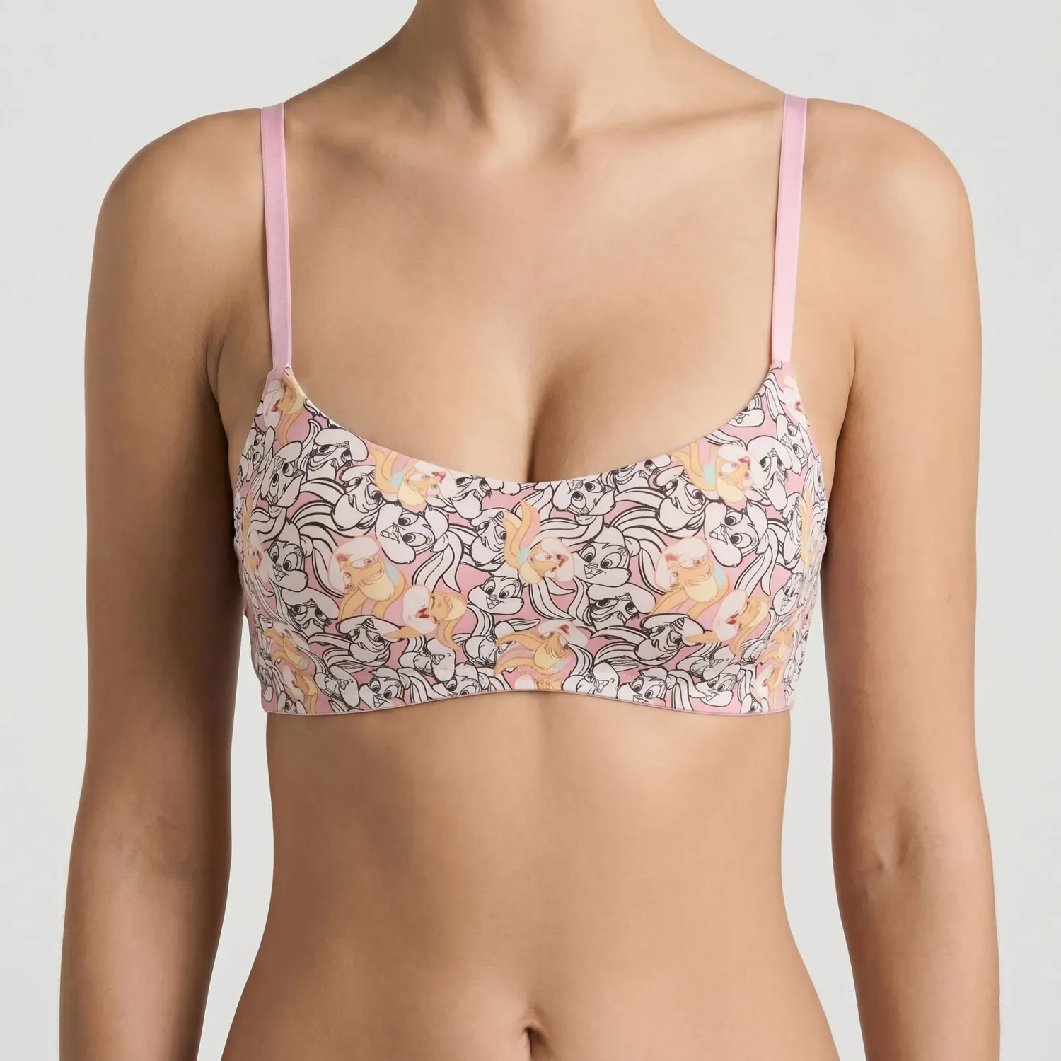 Sosten Kayser Mujer Soft Microfibra color rosado | Platanitos