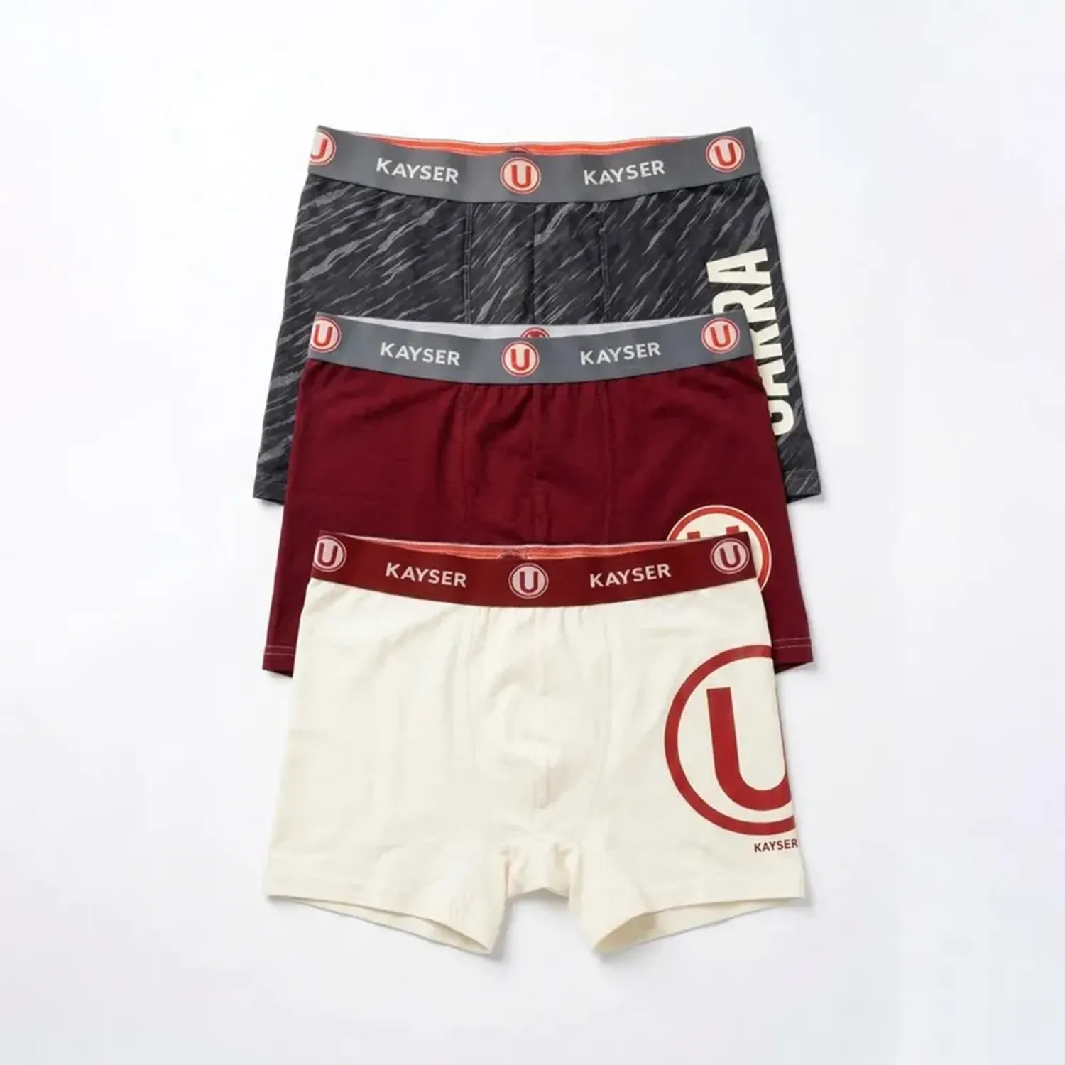 Tripack Kayser Boxer Jovencito Corto Algodon color surtido | Platanitos