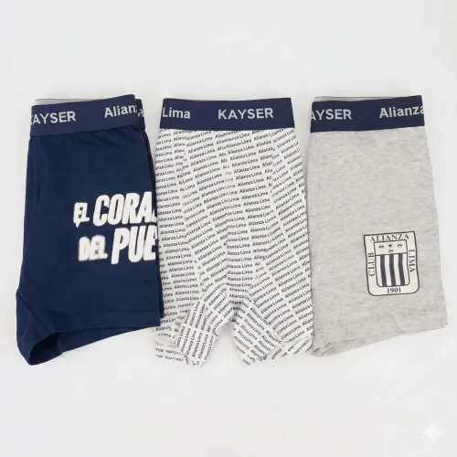 Tripack Kayser Boxer Niño Corto Algodon color varios | Platanitos