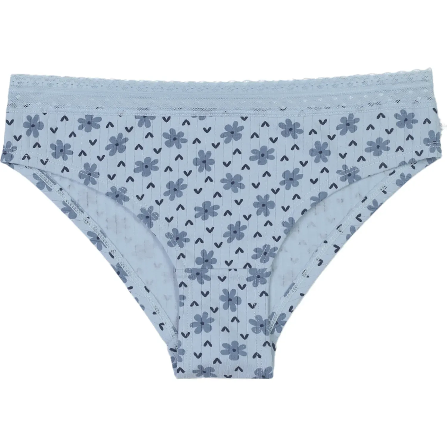 Tripack Kayser Calzon Bikini Jovencita Algodon color celeste | Platanitos