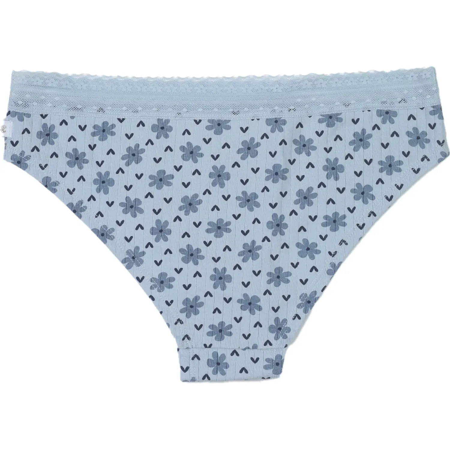 Tripack Kayser Calzon Bikini Jovencita Algodon color celeste | Platanitos