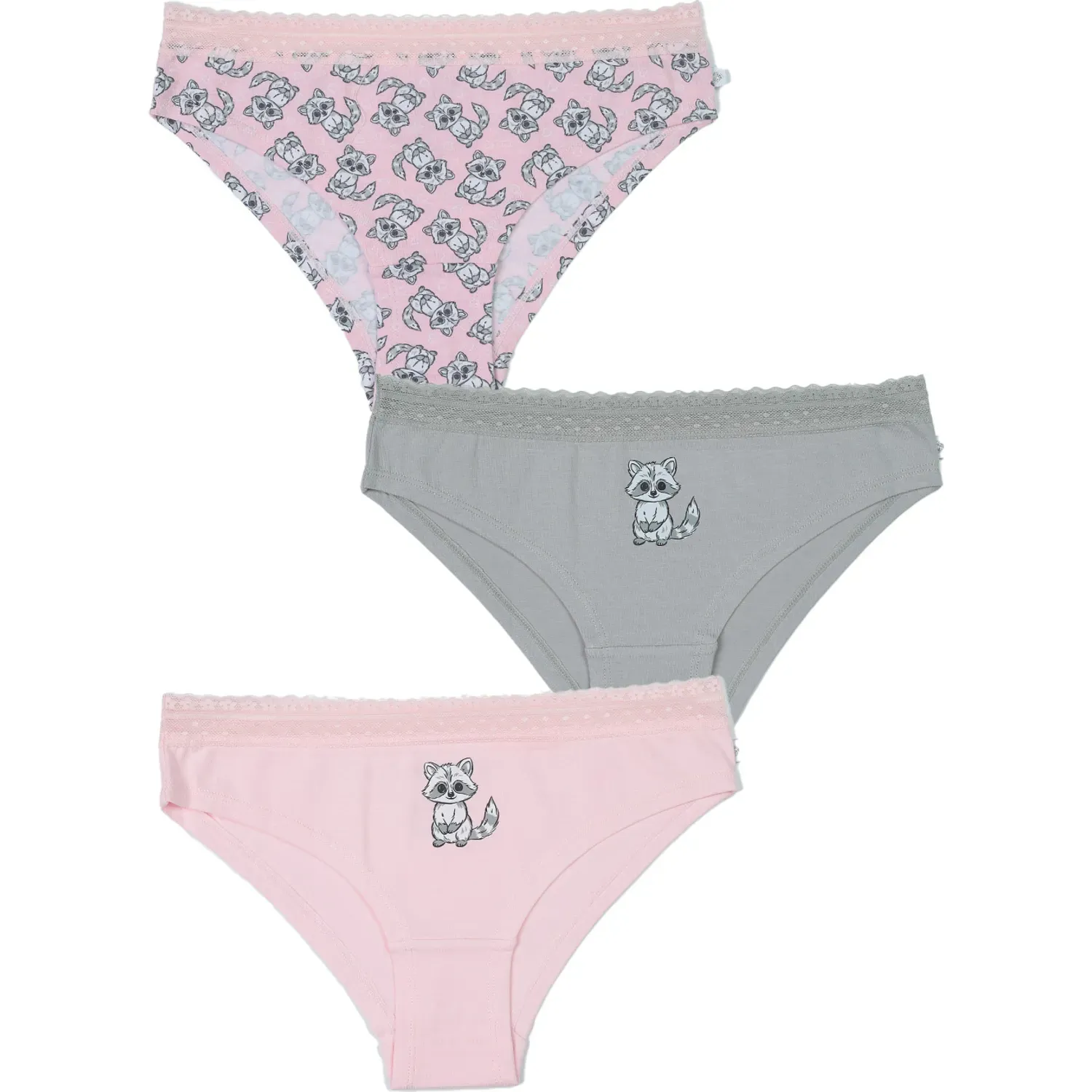 Tripack Kayser Calzon Bikini Jovencita Algodon color rosado | Platanitos