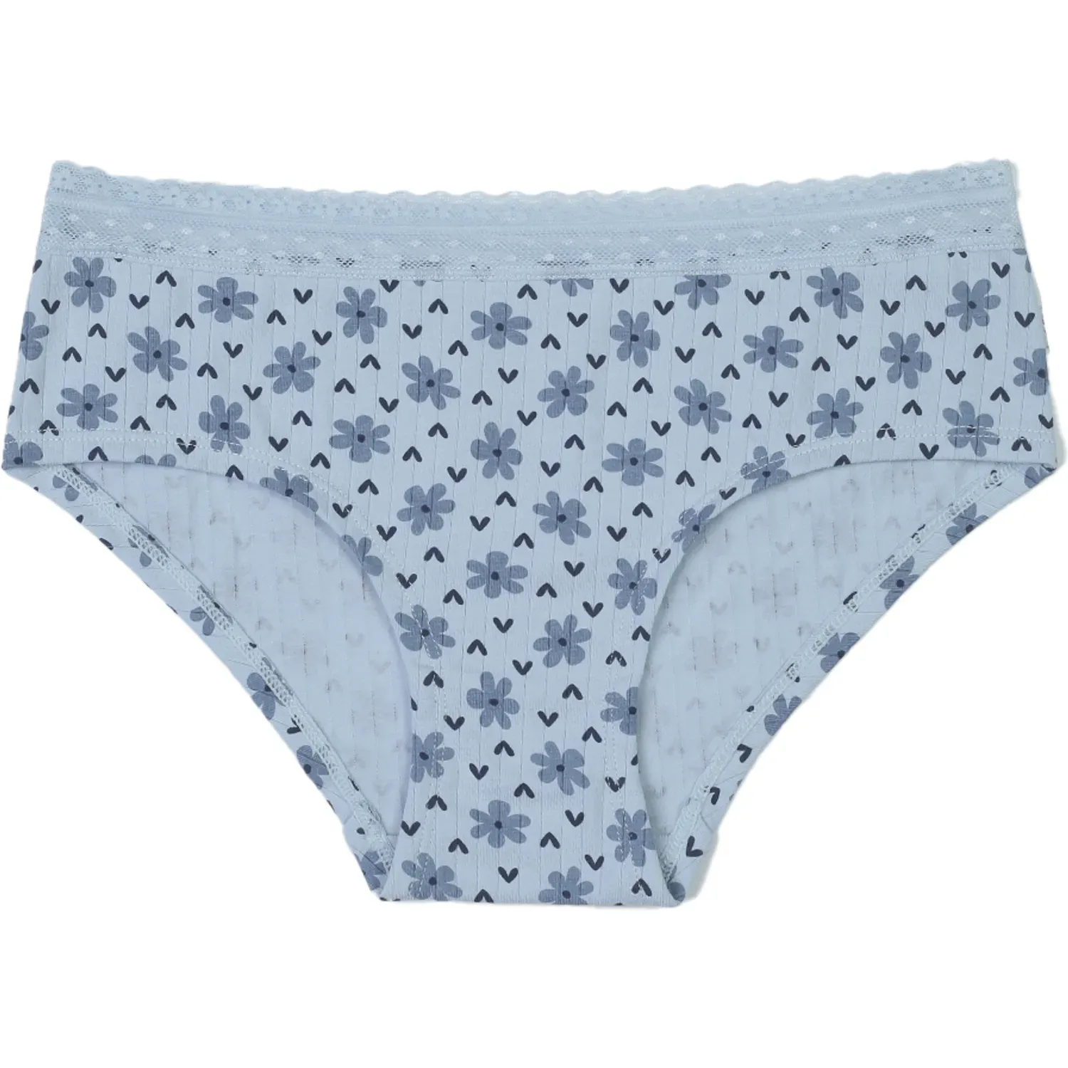 Tripack Kayser Calzon Pantaleta Jovencita Algodon color celeste | Platanitos