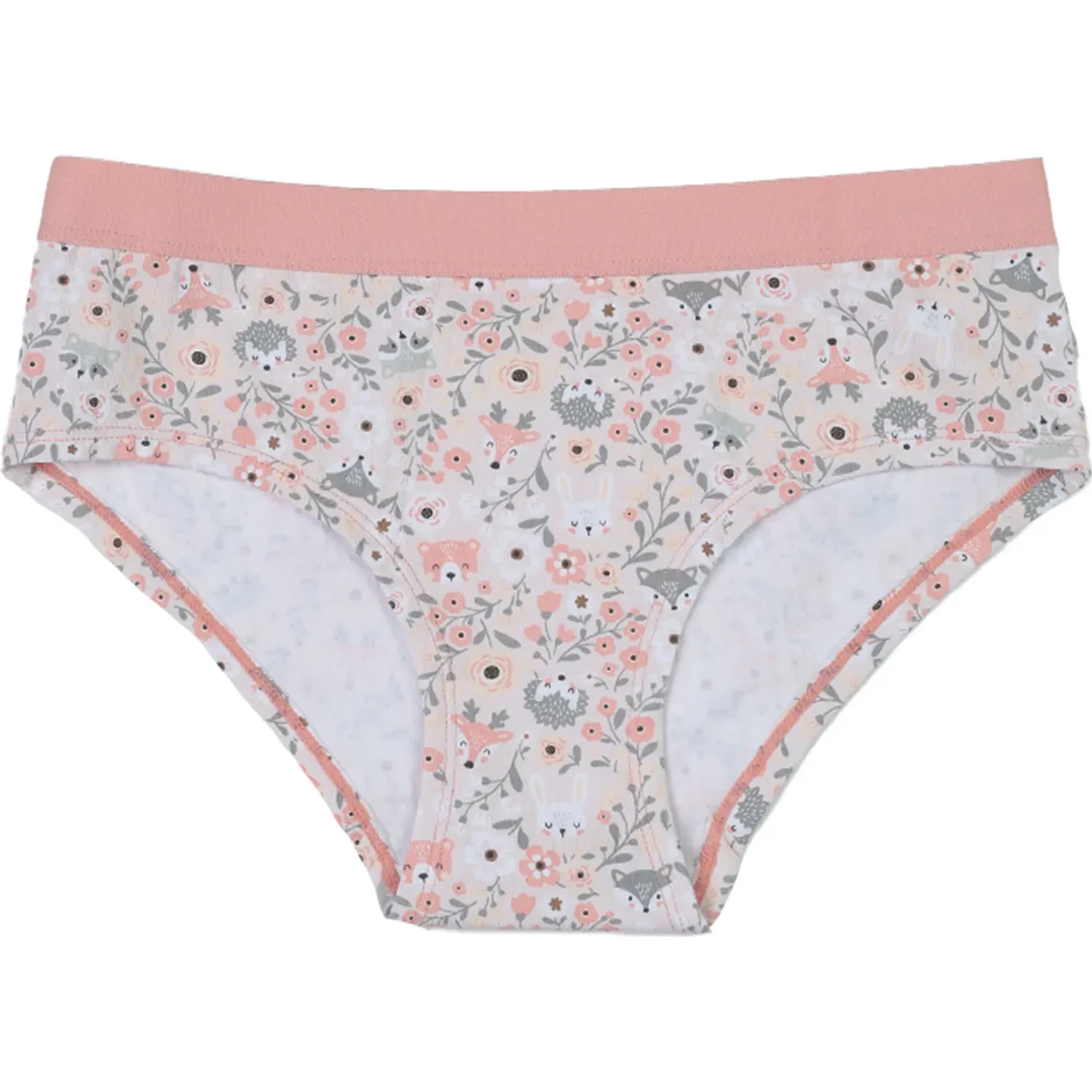 Tripack Kayser Calzon Pantaleta Jovencita Algodon color damasco | Platanitos