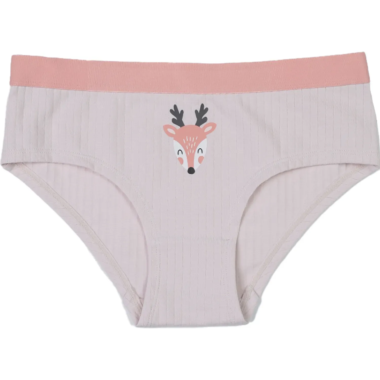 Tripack Kayser Calzon Pantaleta Jovencita Algodon color damasco | Platanitos