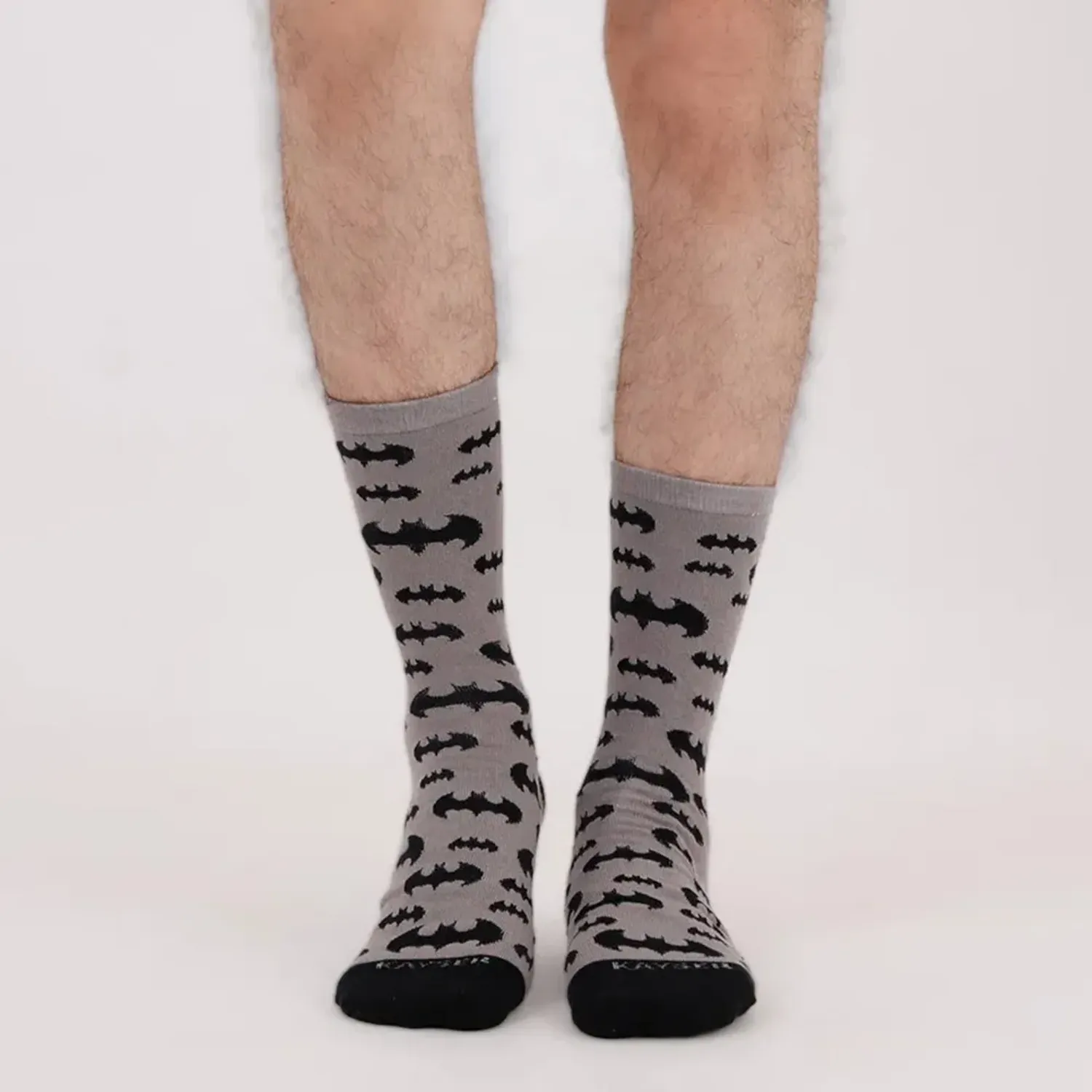 Tripack Kayser Medias Hombre Algodon color negro | Platanitos