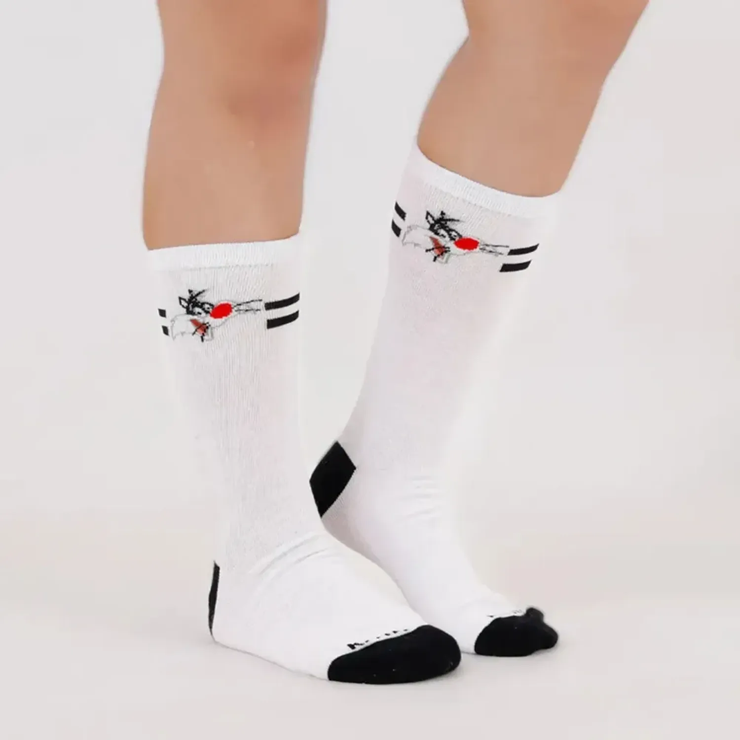 Tripack Kayser Medias Hombre Algodon color blanco | Platanitos