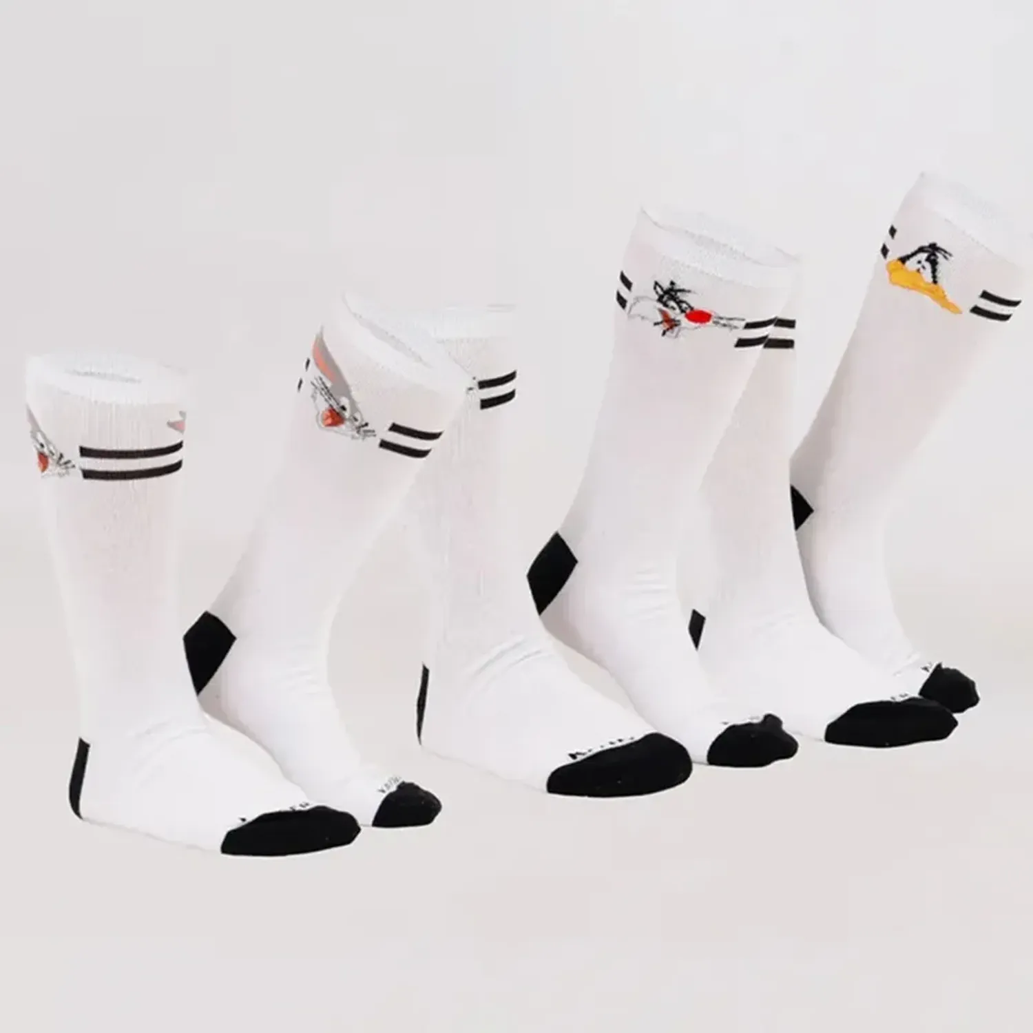 Tripack Kayser Medias Hombre Algodon color blanco | Platanitos