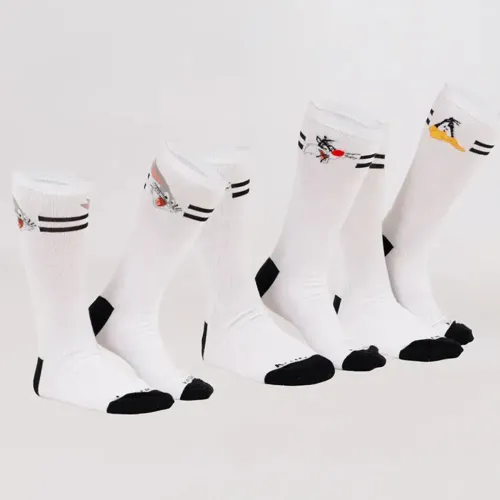 Tripack Kayser Medias Hombre Algodon color blanco | Platanitos
