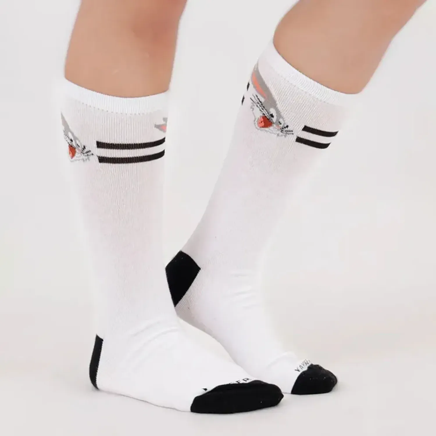 Tripack Kayser Medias Jovencito Algodon color blanco | Platanitos