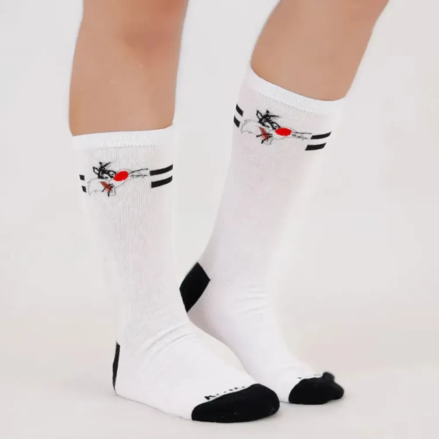 Tripack Kayser Medias Jovencito Algodon color blanco | Platanitos