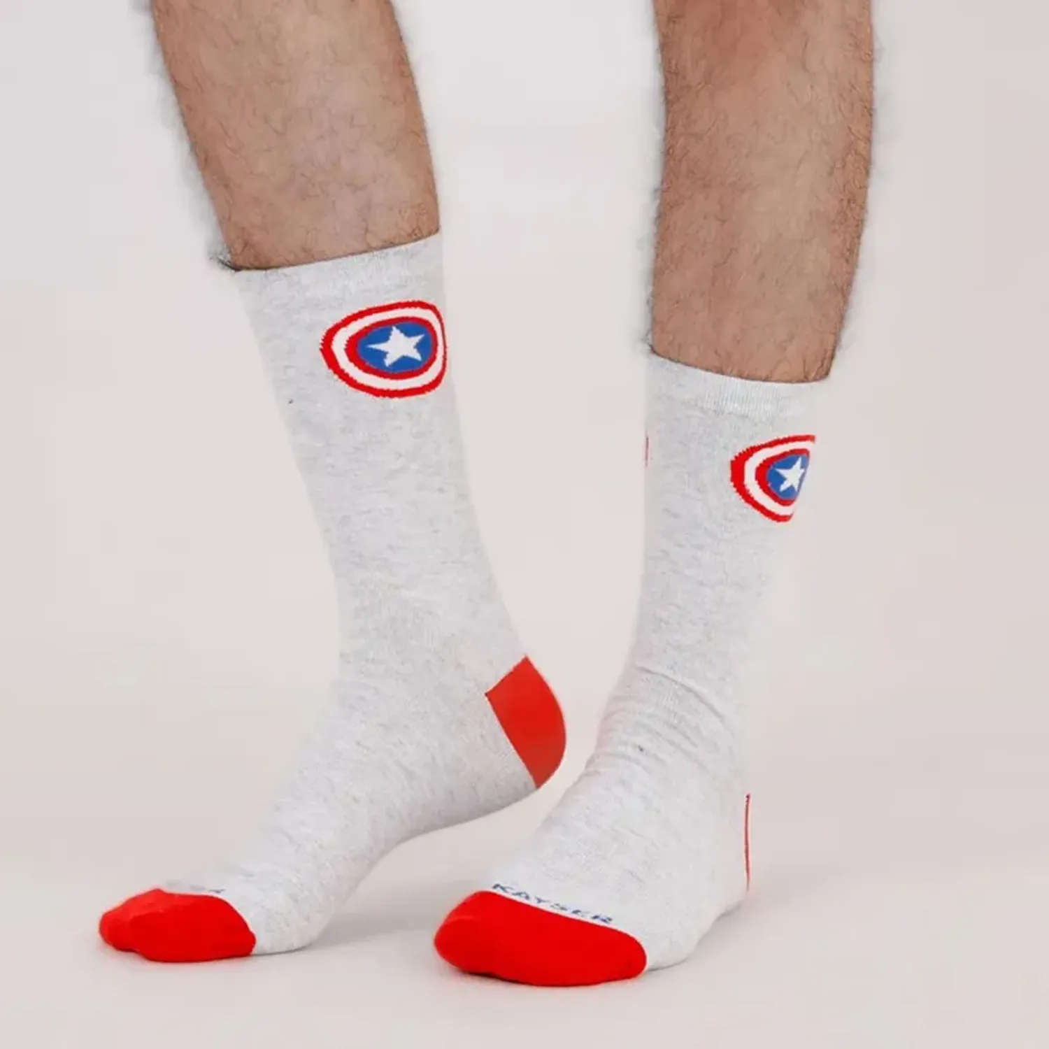 Tripack Kayser Medias Jovencito Coral Fleece color azul | Platanitos