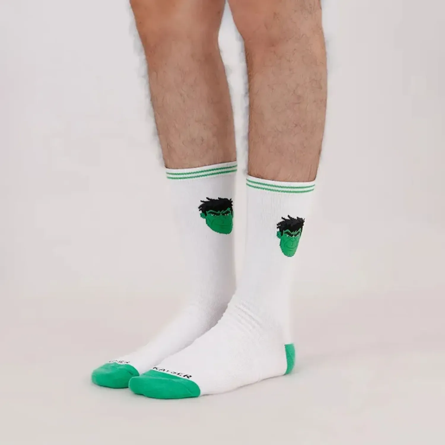 Tripack Kayser Medias Jovencito Coral Fleece color blanco | Platanitos