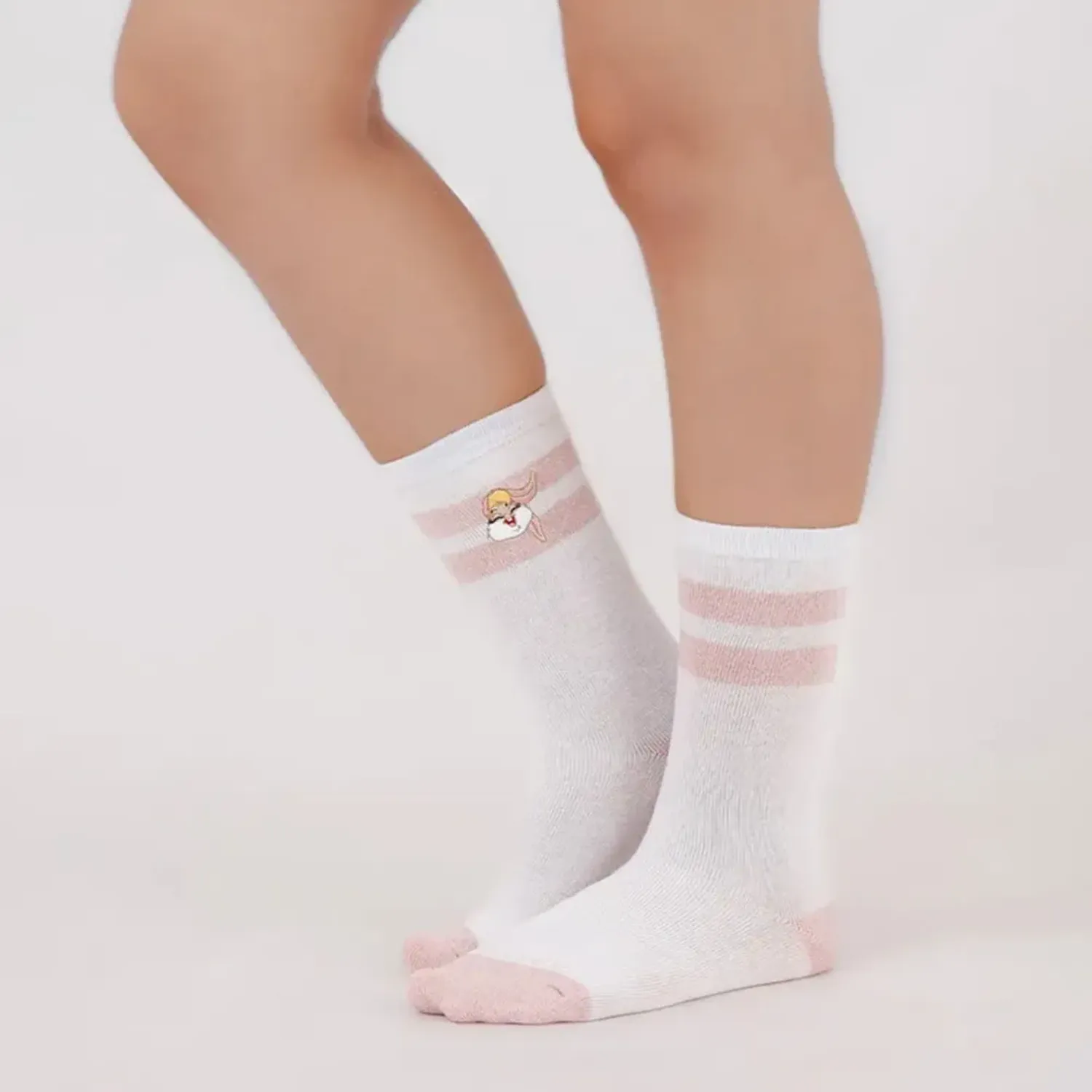 Tripack Kayser Medias Mujer Algodon color blanco | Platanitos