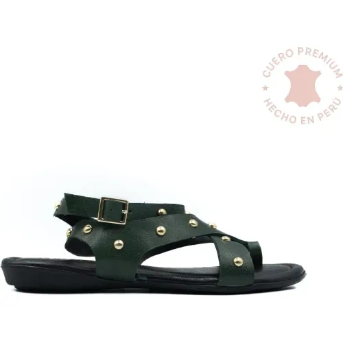 ALOHA STORE Verde de Mujer modelo Sandalia Mujer Mariana verdes mujer 2026020216220941476 Cuero Caucho