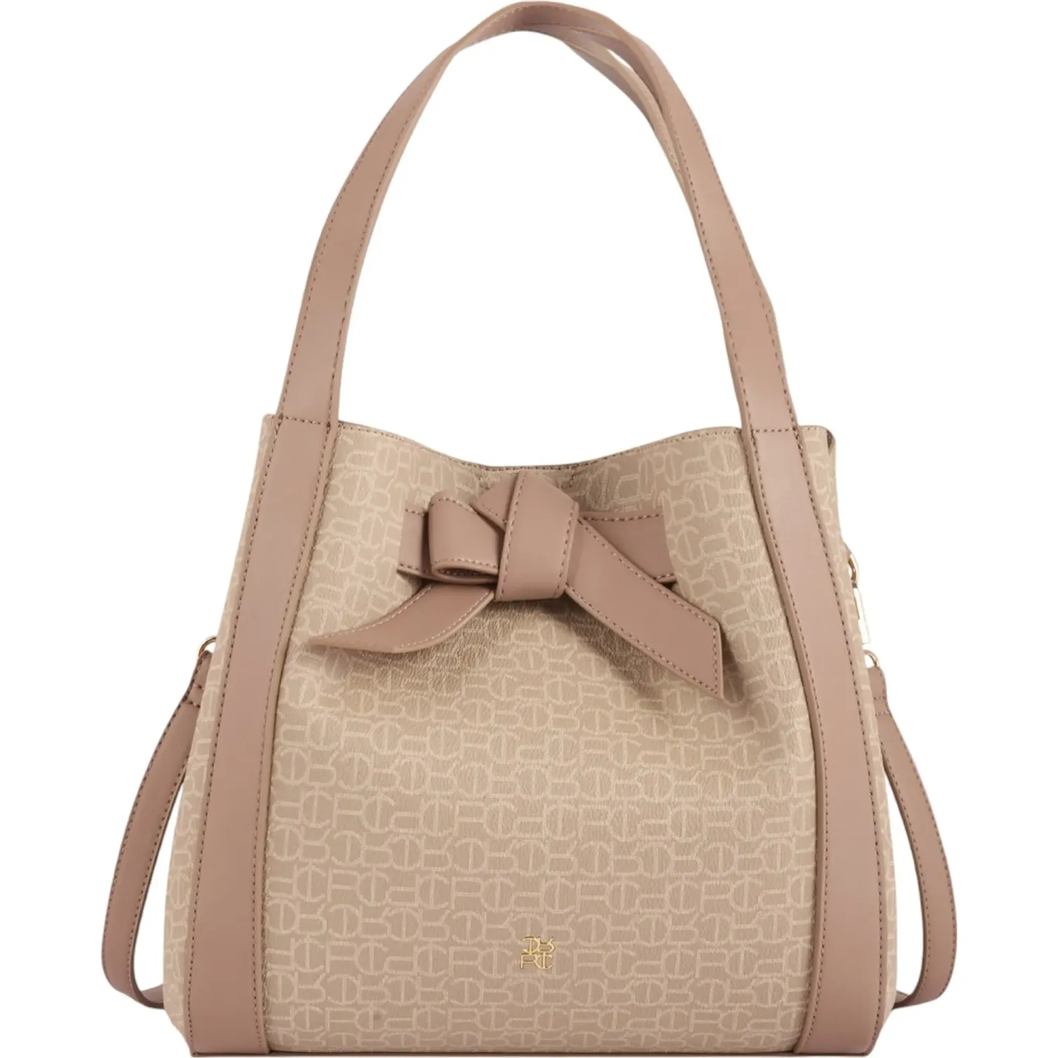 Bolso Crepier Mujer Satchel Sierra Mediano color arena | Platanitos