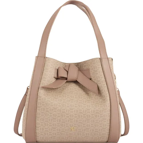 Bolso Crepier Mujer Satchel Sierra Mediano color beige | Platanitos