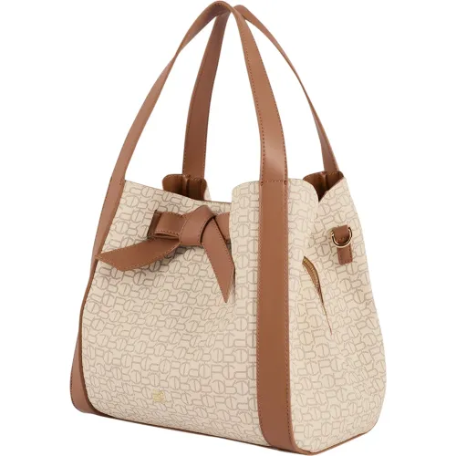 CREPIER Bolso Mujer Satchel Sierra Mediano