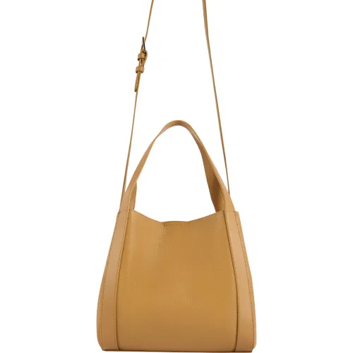 CREPIER Bolso Mujer Satchel Sierra Mediano