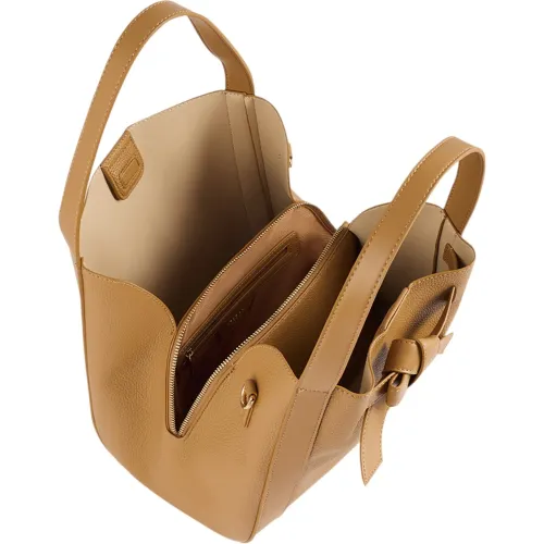 CREPIER Bolso Mujer Satchel Sierra Mediano