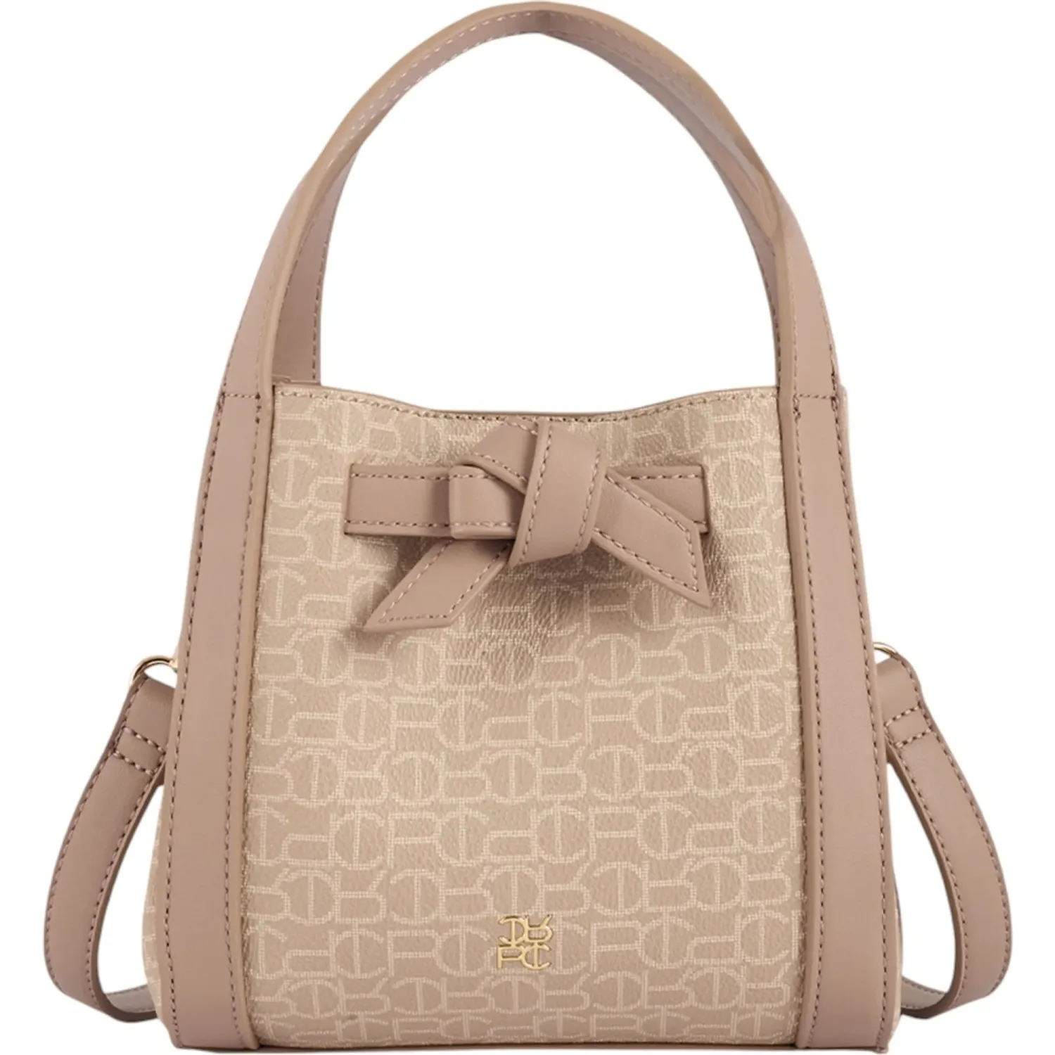 Bolso Crepier Mujer Satchel Sierra Chico color arena | Platanitos