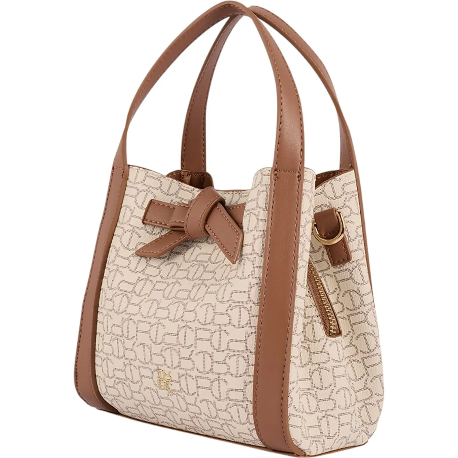 Bolso Crepier Mujer Satchel Sierra Chico color hueso | Platanitos