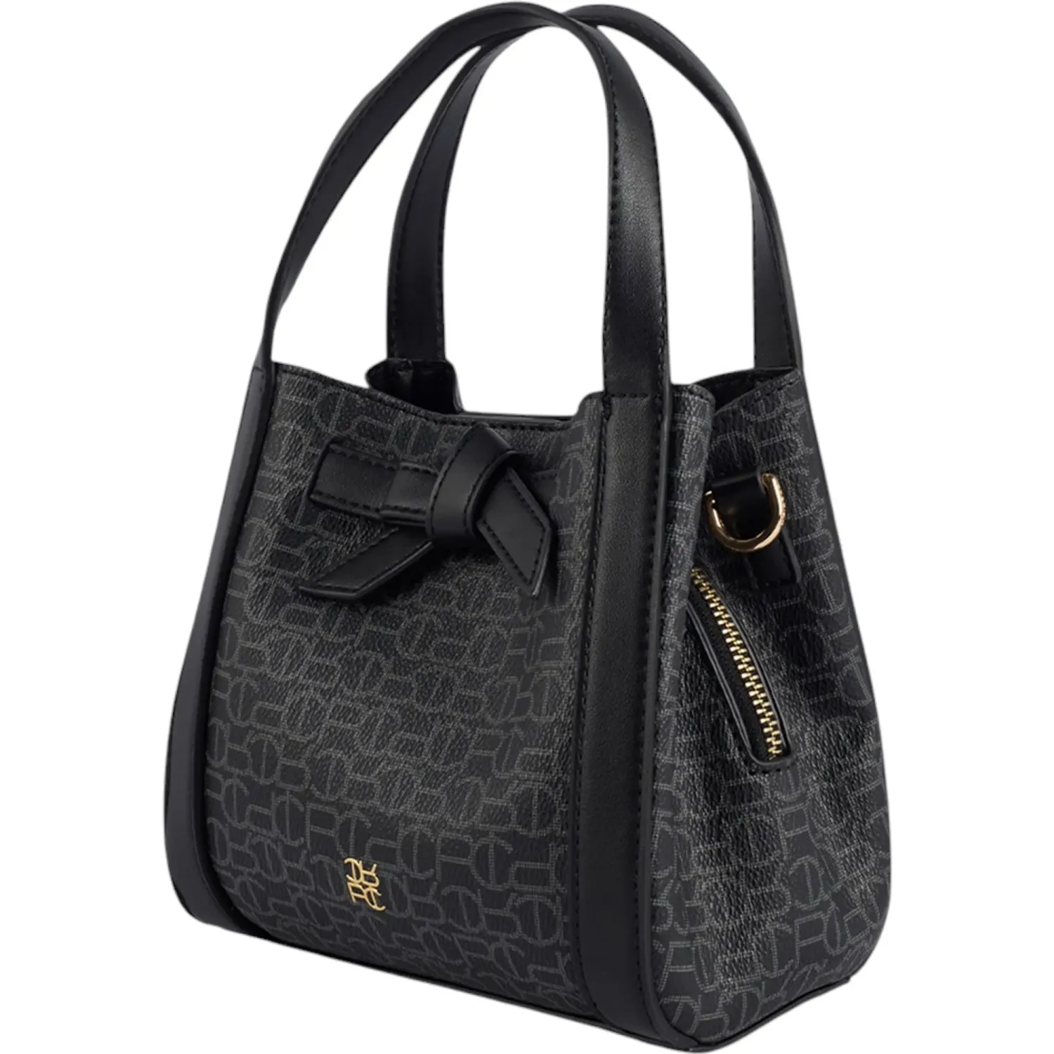Bolso Crepier Mujer Satchel Sierra Chico color negro | Platanitos