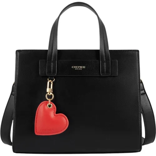 CREPIER Negro de Mujer modelo Bolso Mujer Satchel Felia Chico mujer 2026020300354291413