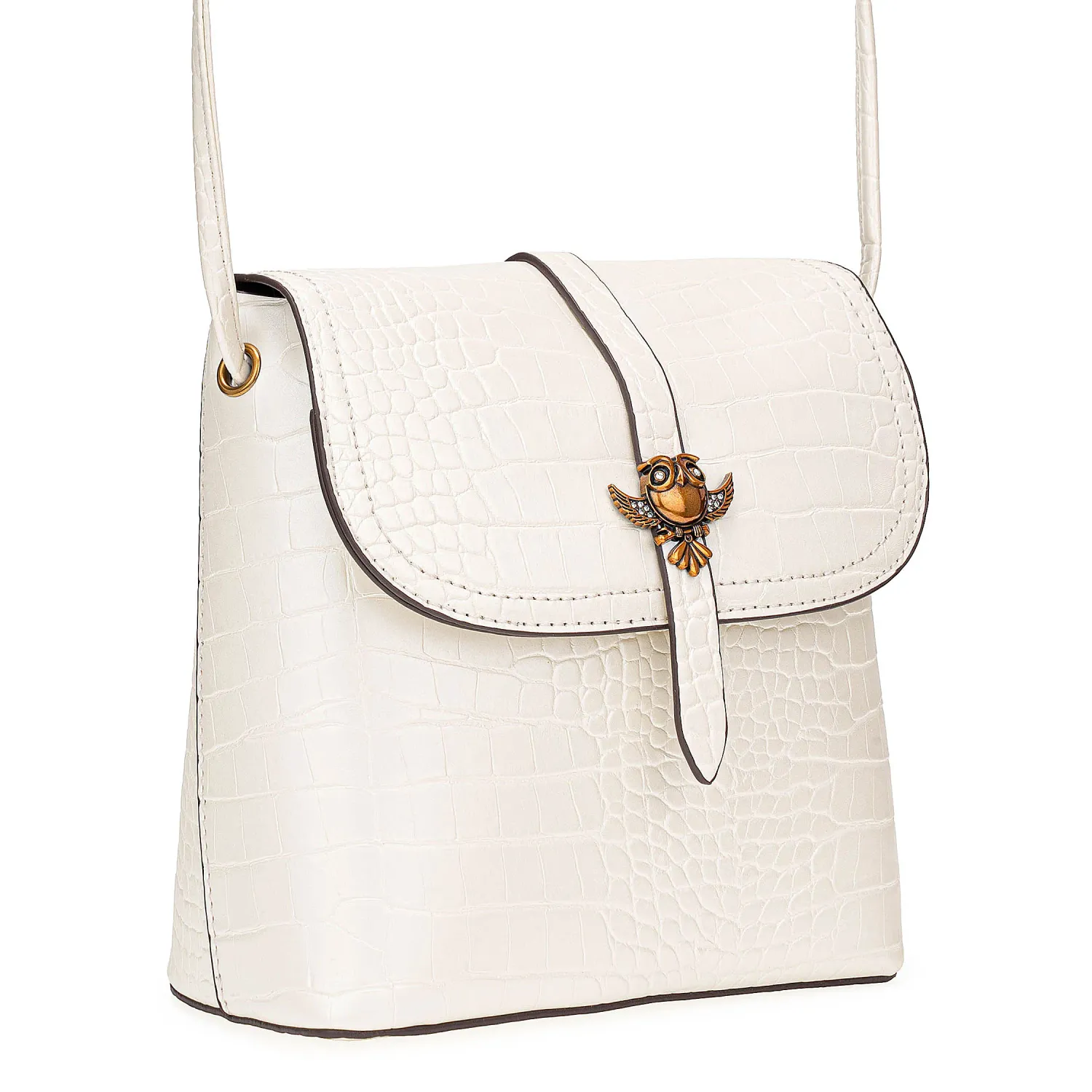 Cartera Limoni Casual Dama Bere color off white | Platanitos