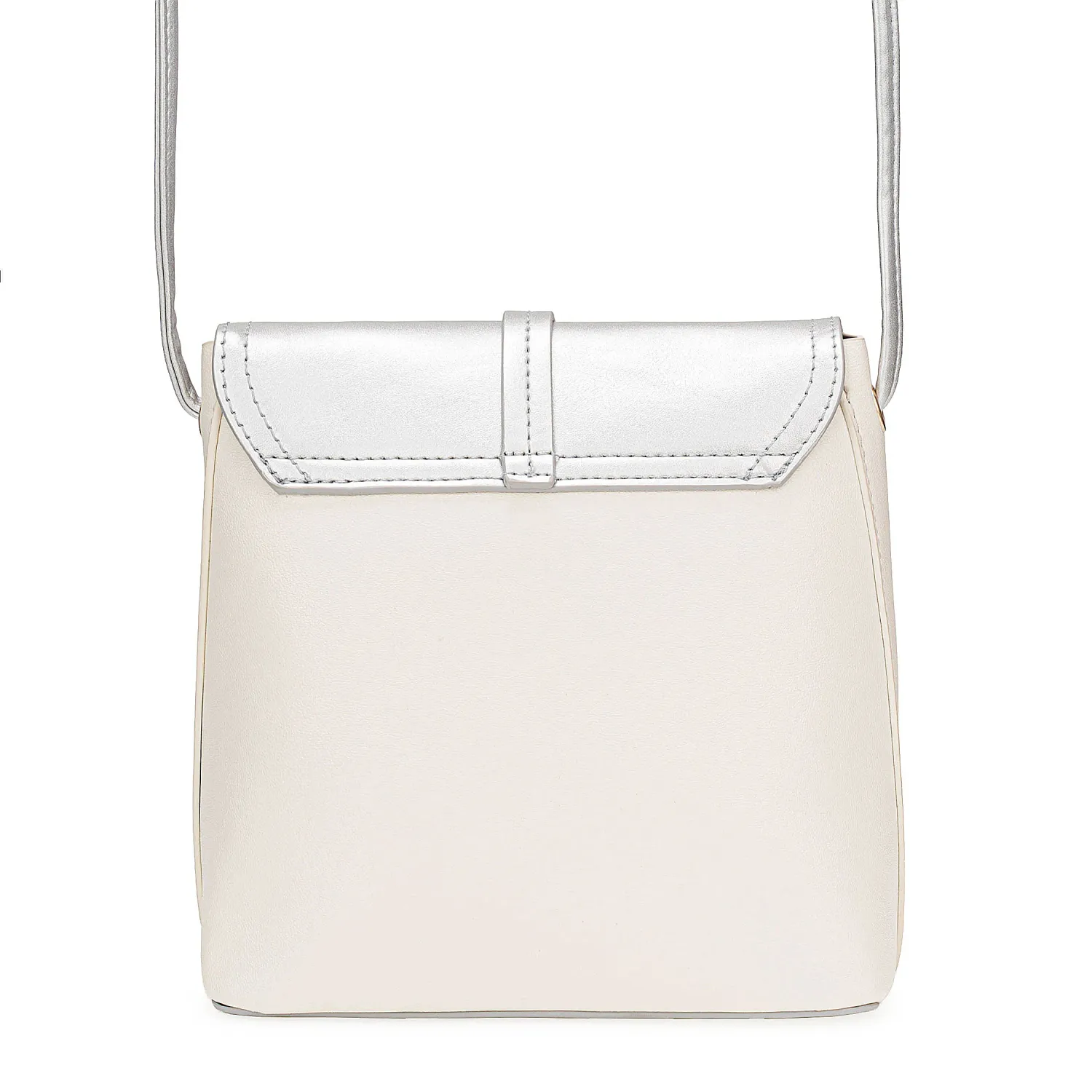 Cartera Limoni Casual Dama Amara color off white | Platanitos
