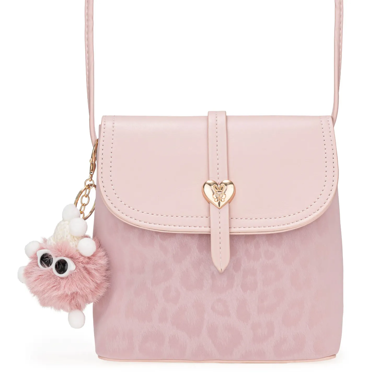 Cartera Limoni Casual Dama Nahla color rosado | Platanitos