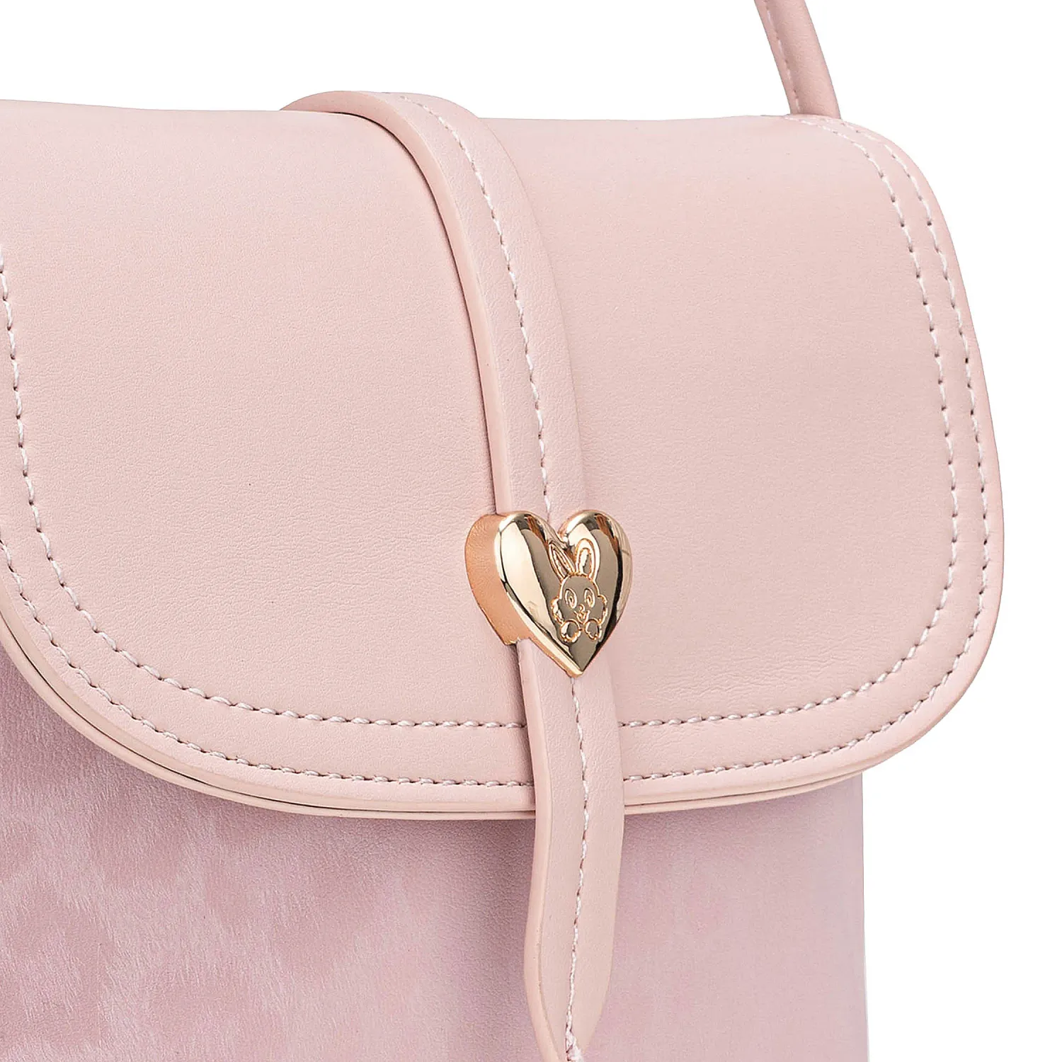 Cartera Limoni Casual Dama Nahla color rosado | Platanitos