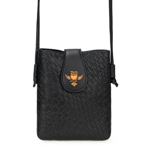 Cartera Limoni Casual Dama Estela color negro | Platanitos