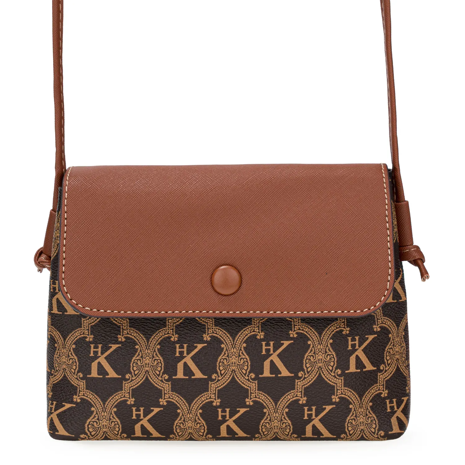 Cartera Limoni Casual Dama Maelle color camel | Platanitos