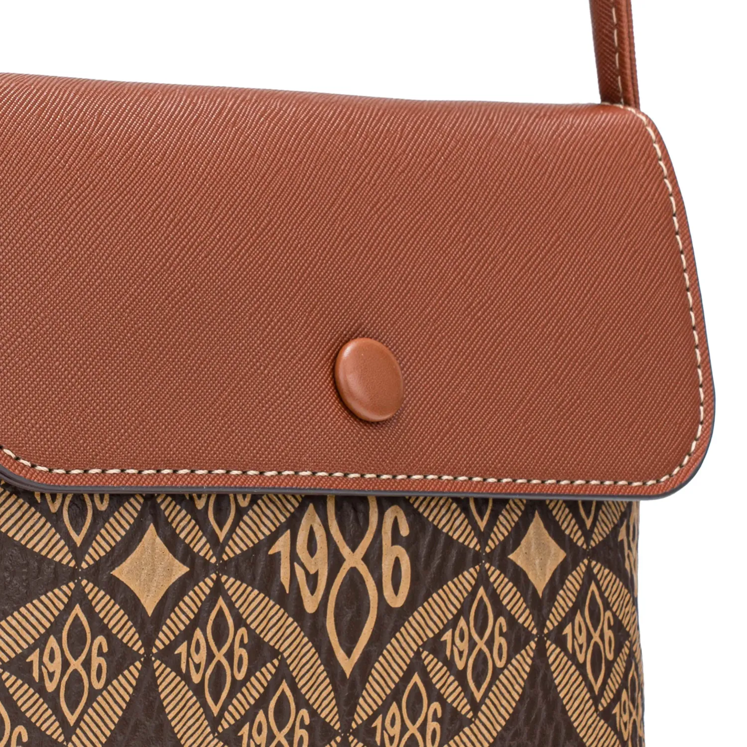 Cartera Limoni Casual Dama Loly color camel | Platanitos