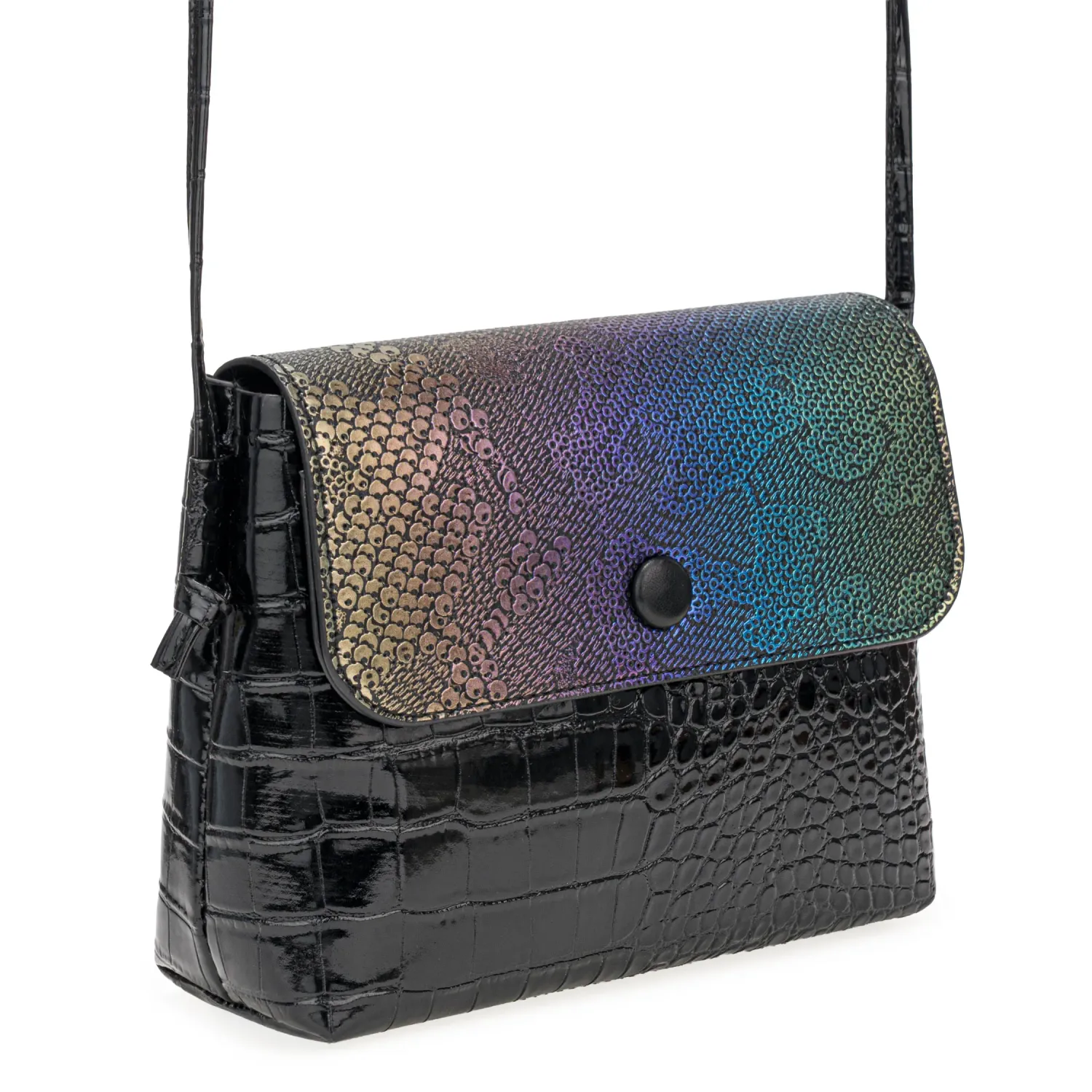 Cartera Limoni Casual Dama Cora color negro | Platanitos