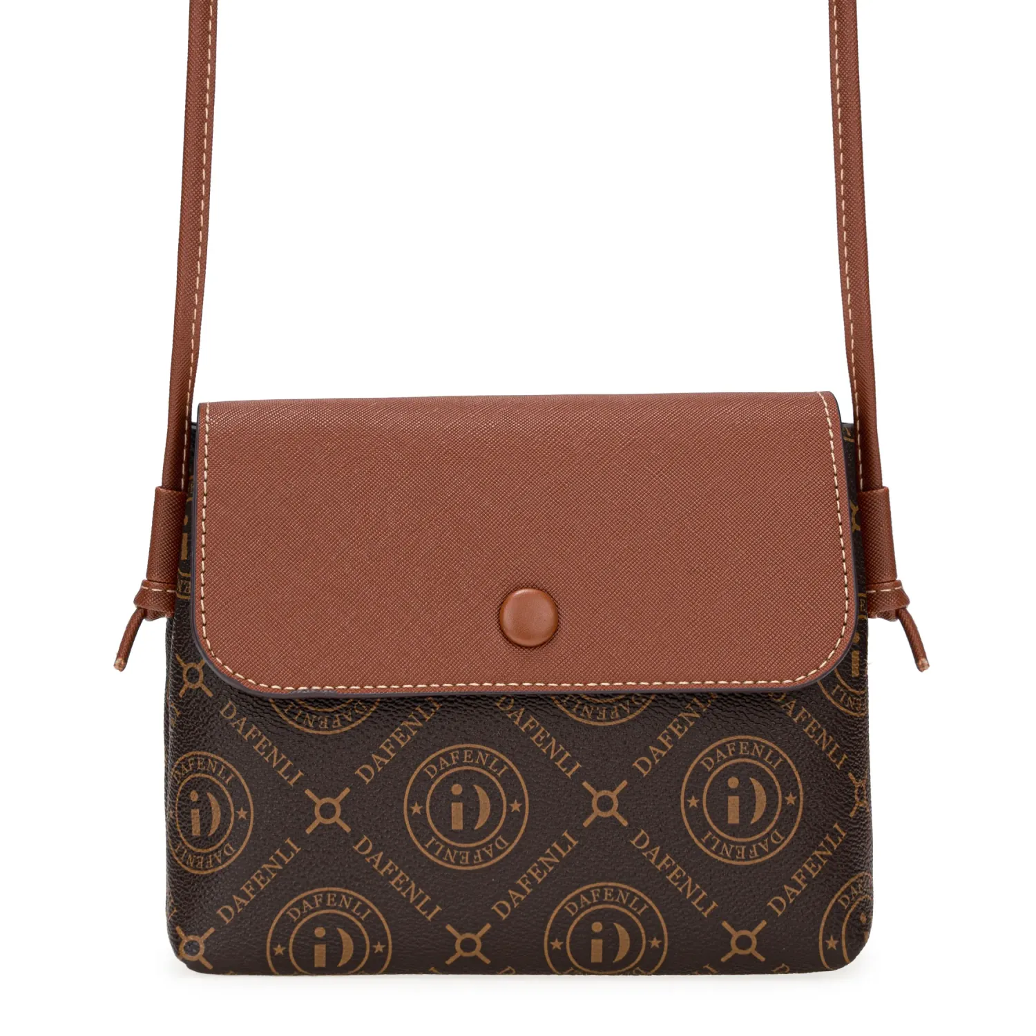 Cartera Limoni Casual Dama Ashly color camel | Platanitos