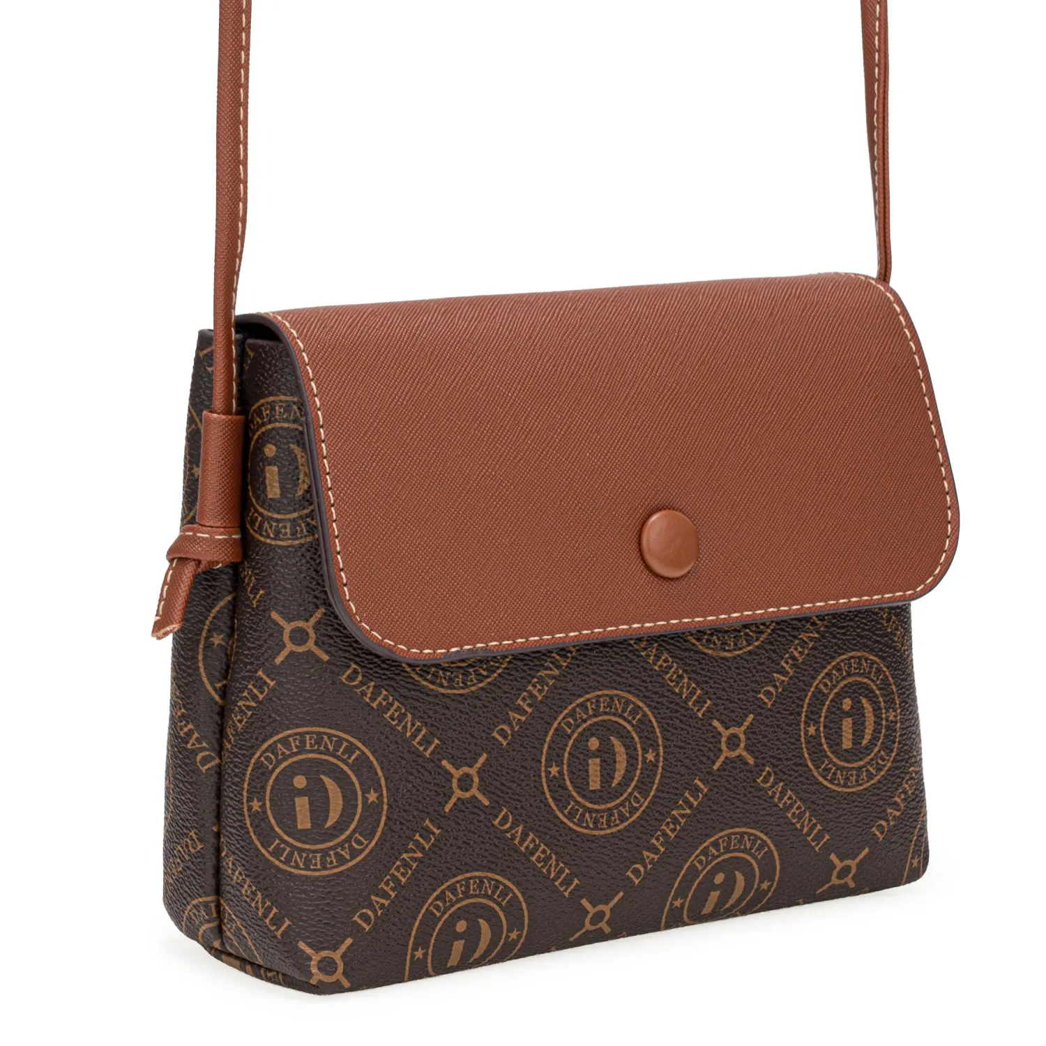 Cartera Limoni Casual Dama Ashly color camel | Platanitos
