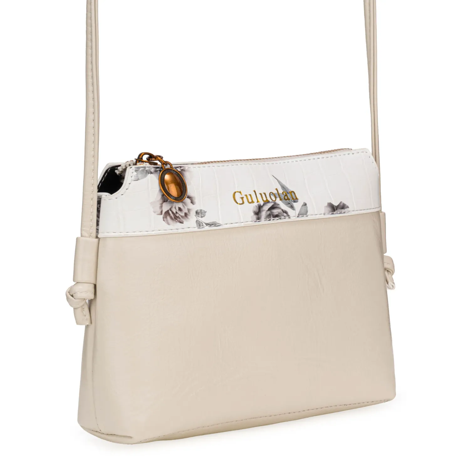 Cartera Limoni Casual Dama Constanza color beige | Platanitos