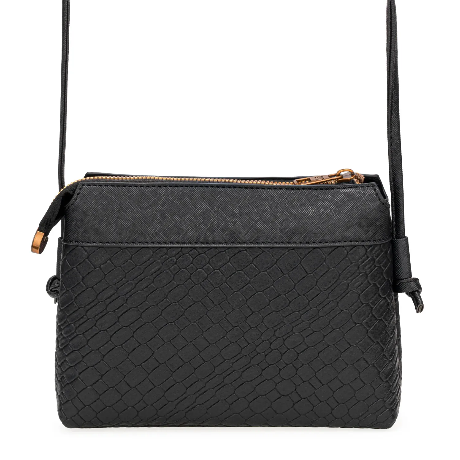 Cartera Limoni Casual Dama Anouk color negro | Platanitos