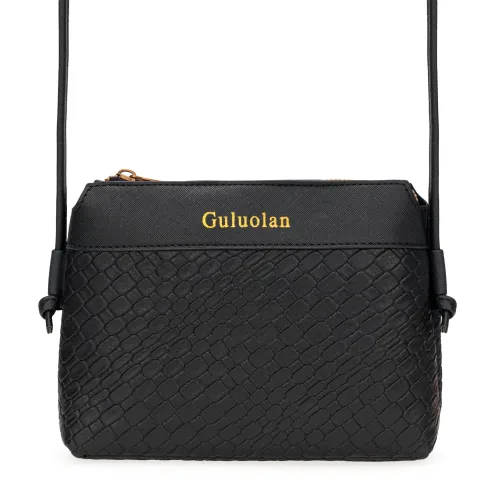 Cartera Limoni Casual Dama Anouk color negro | Platanitos