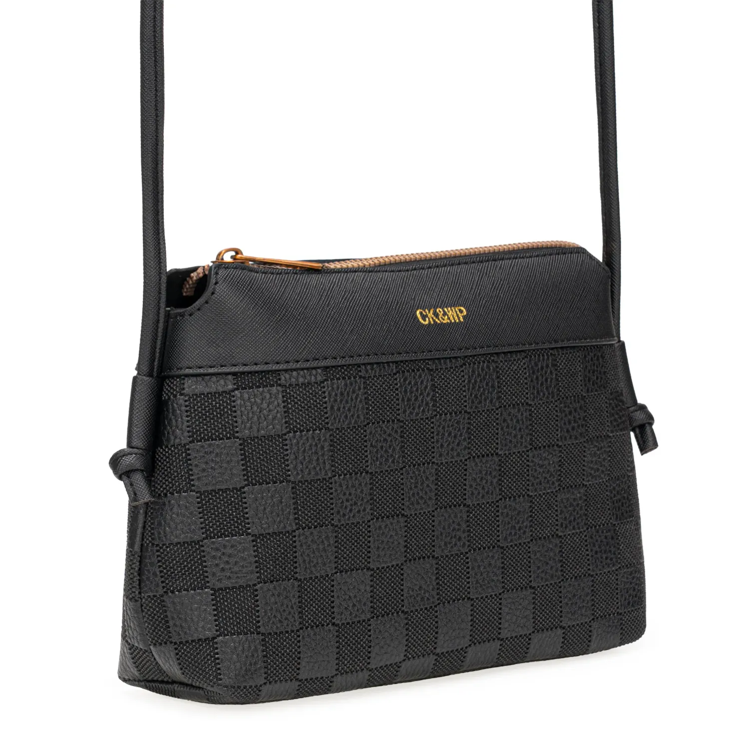 Cartera Limoni Casual Dama Leontina color negro | Platanitos