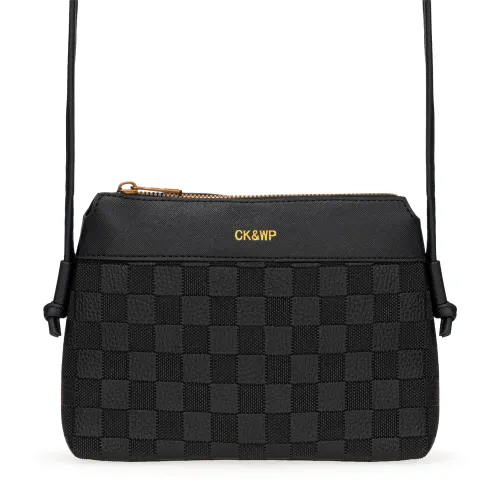 Cartera Limoni Casual Dama Leontina color negro | Platanitos