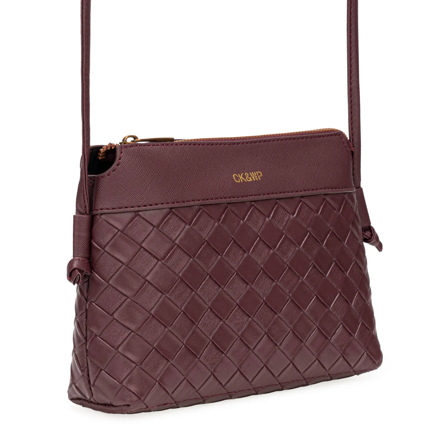 Cartera Limoni Casual Dama Isadora color guinda | Platanitos
