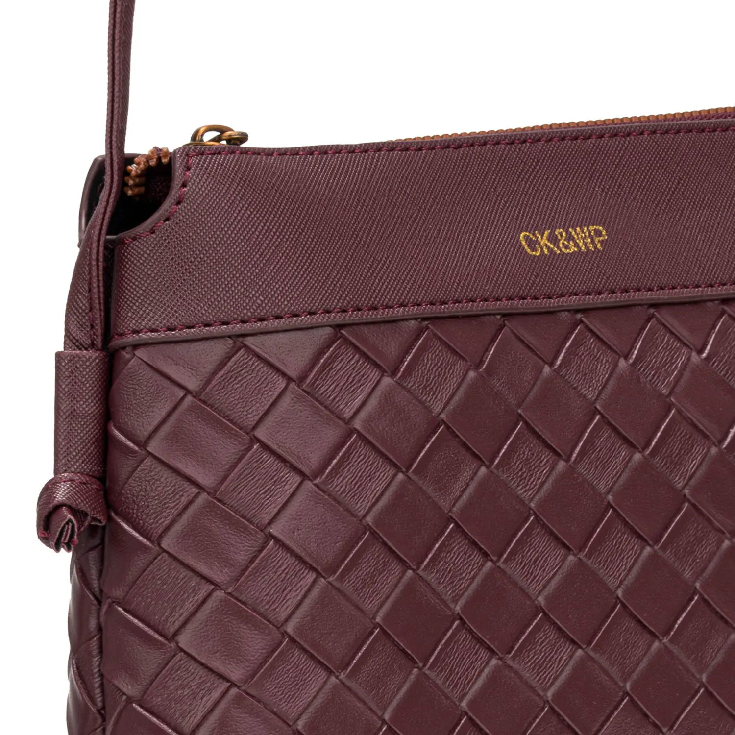 Cartera Limoni Casual Dama Isadora color guinda | Platanitos