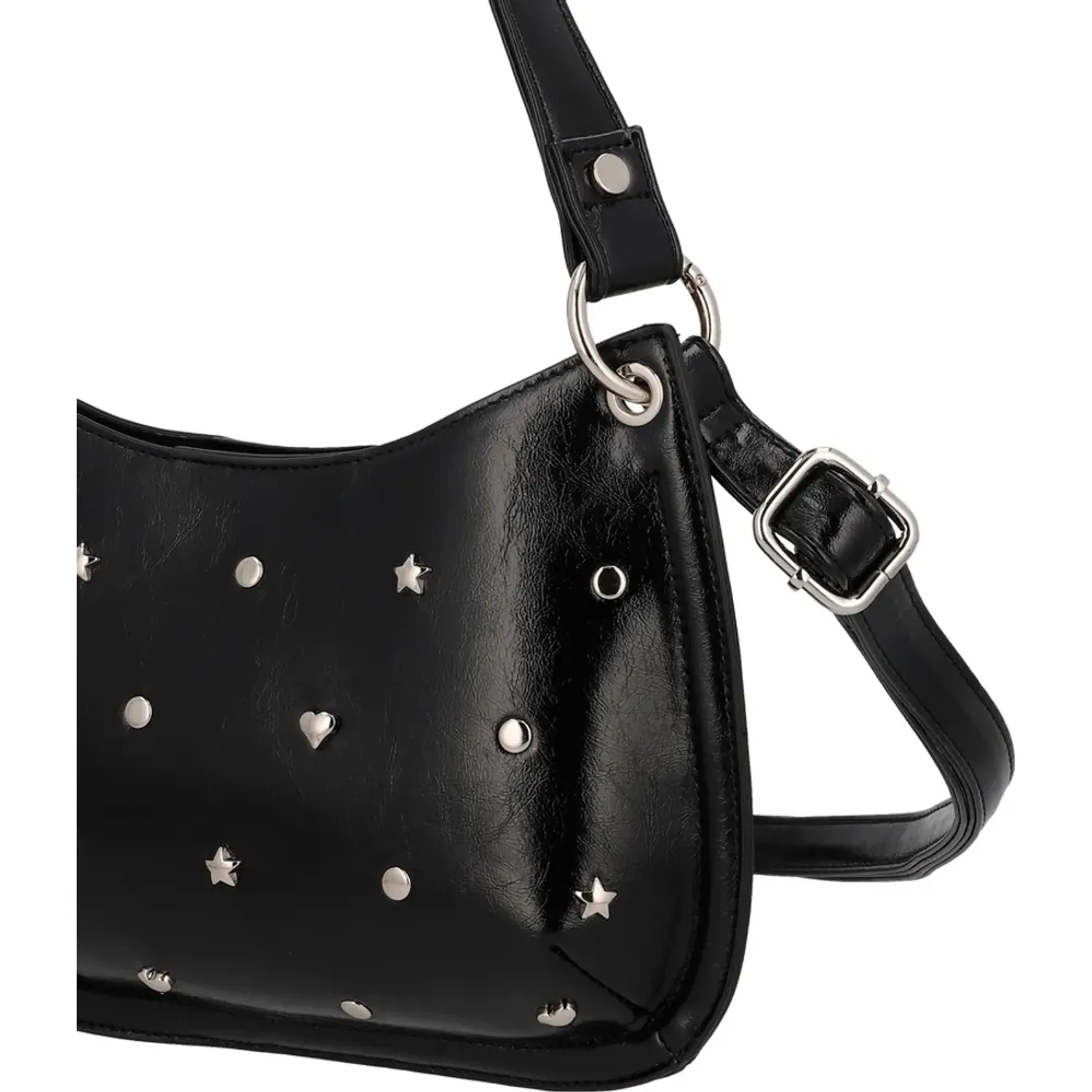 Cartera Secret Mujer Berlin Mediana color negro | Platanitos