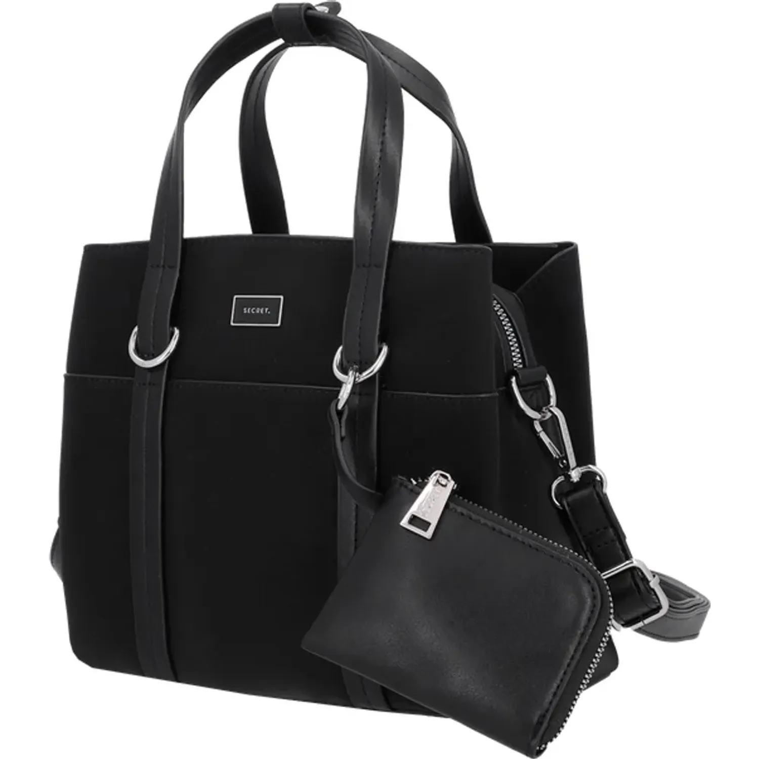 Secret Cartera Secret Mujer Burgos Mediana color negro | Platanitos