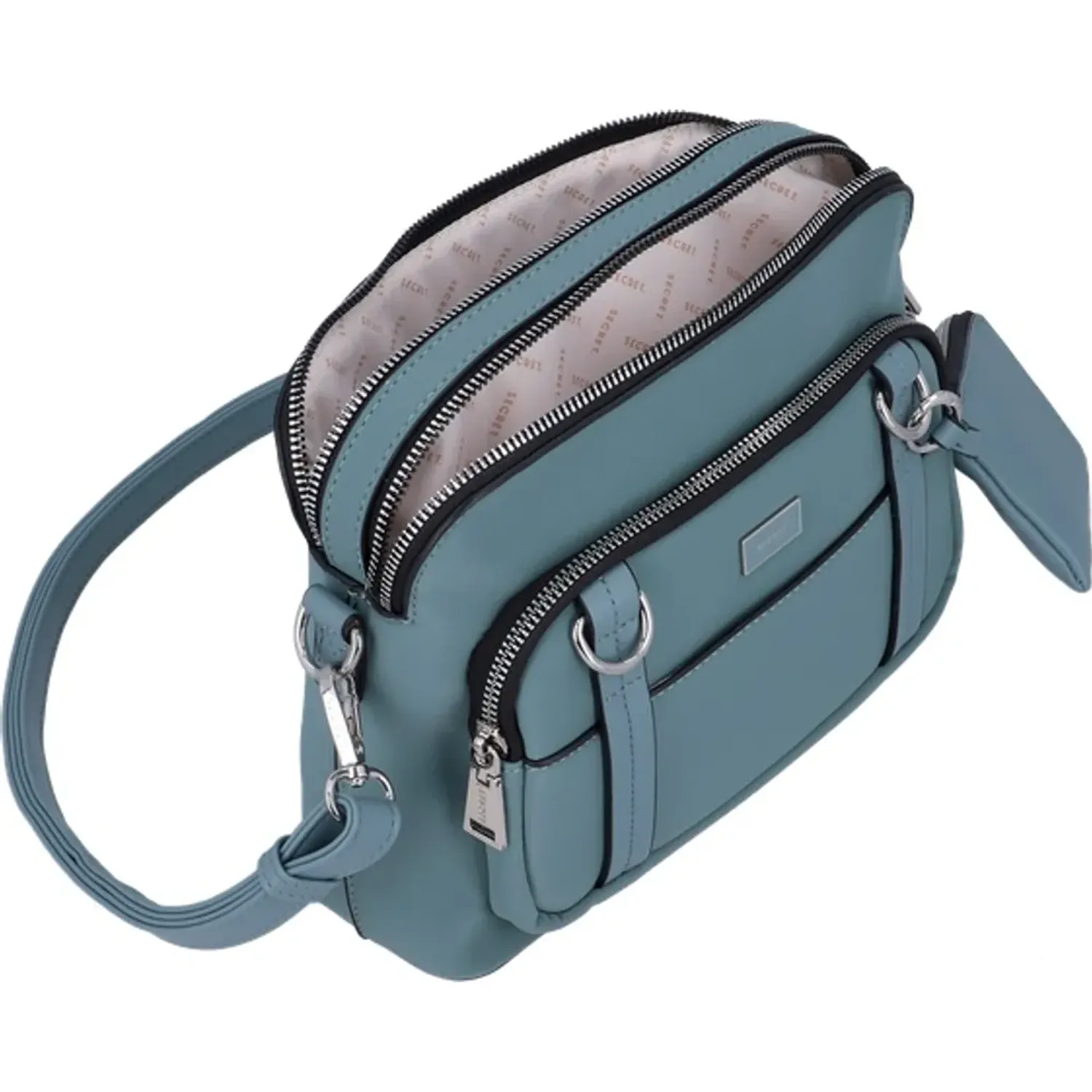 Secret Cartera Secret Mujer Burgos Pequeña color azul | Platanitos